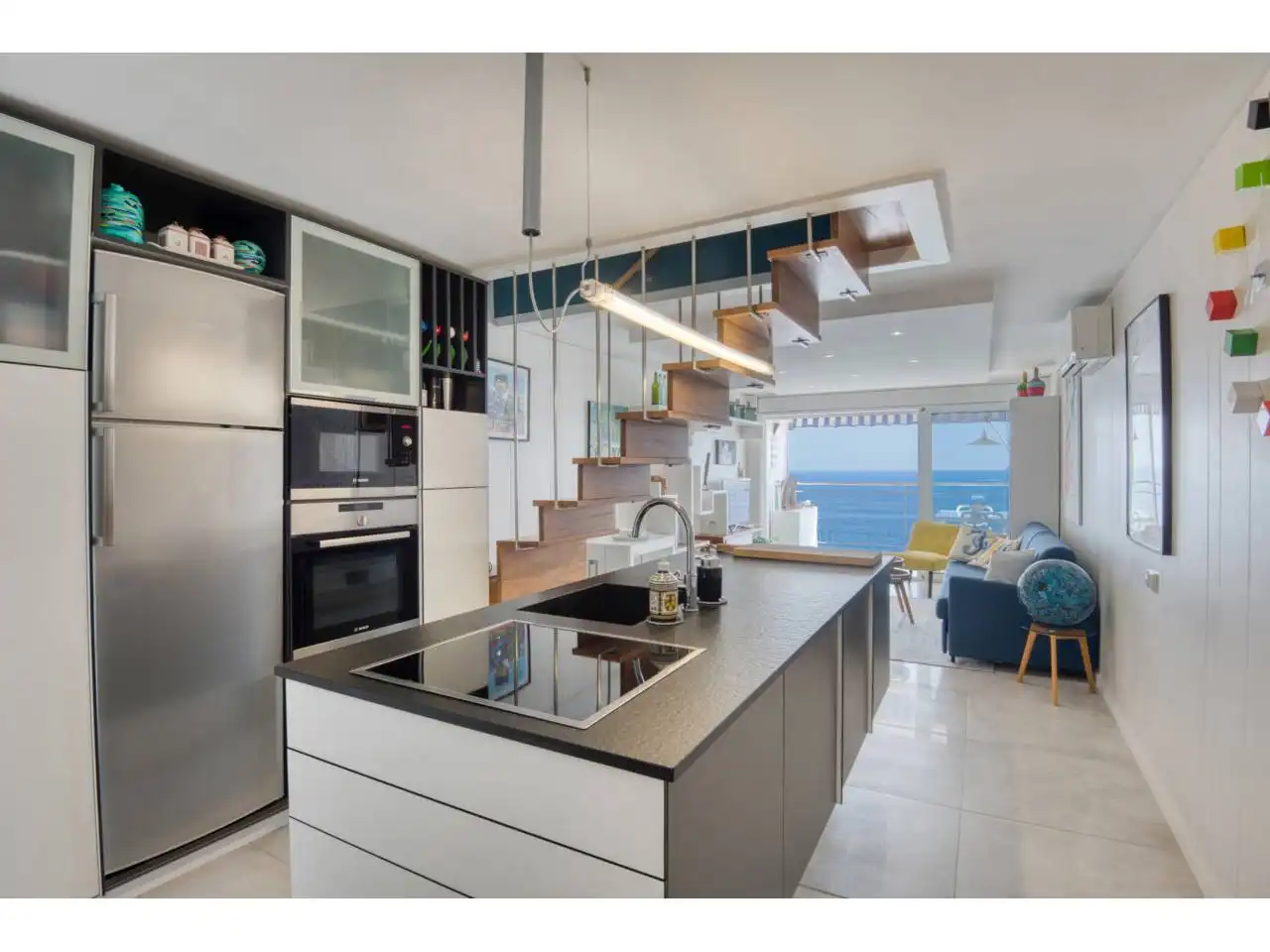 Küche von Wohnungen zum Verkauf in Castell d'Aro, Platja d'Aro i s'Agaró mit Terrasse, Balkon und Alarm