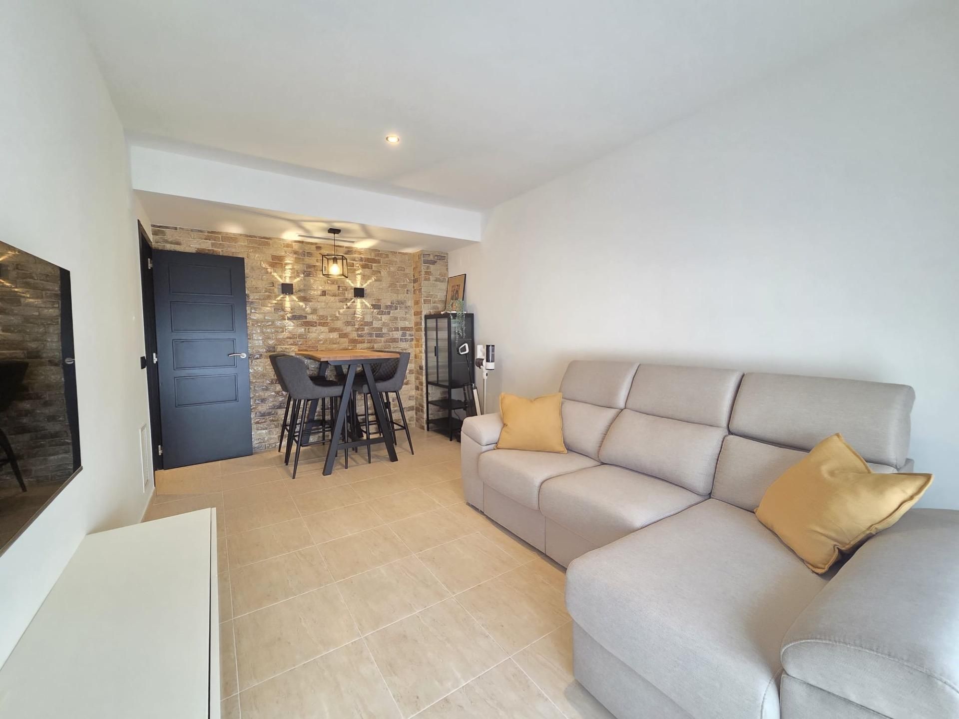 Living room of Flat for sale in Bellreguard  with Terrace and Storage room