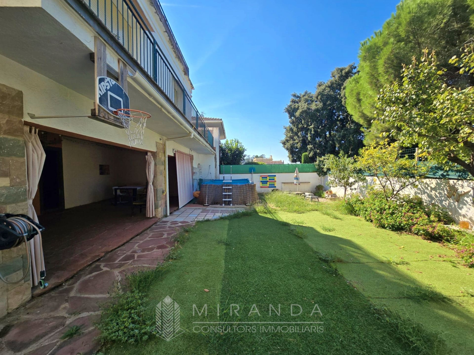 Jardí de Casa o xalet en venda en La Garriga amb Calefacció, Jardí privat i Parquet