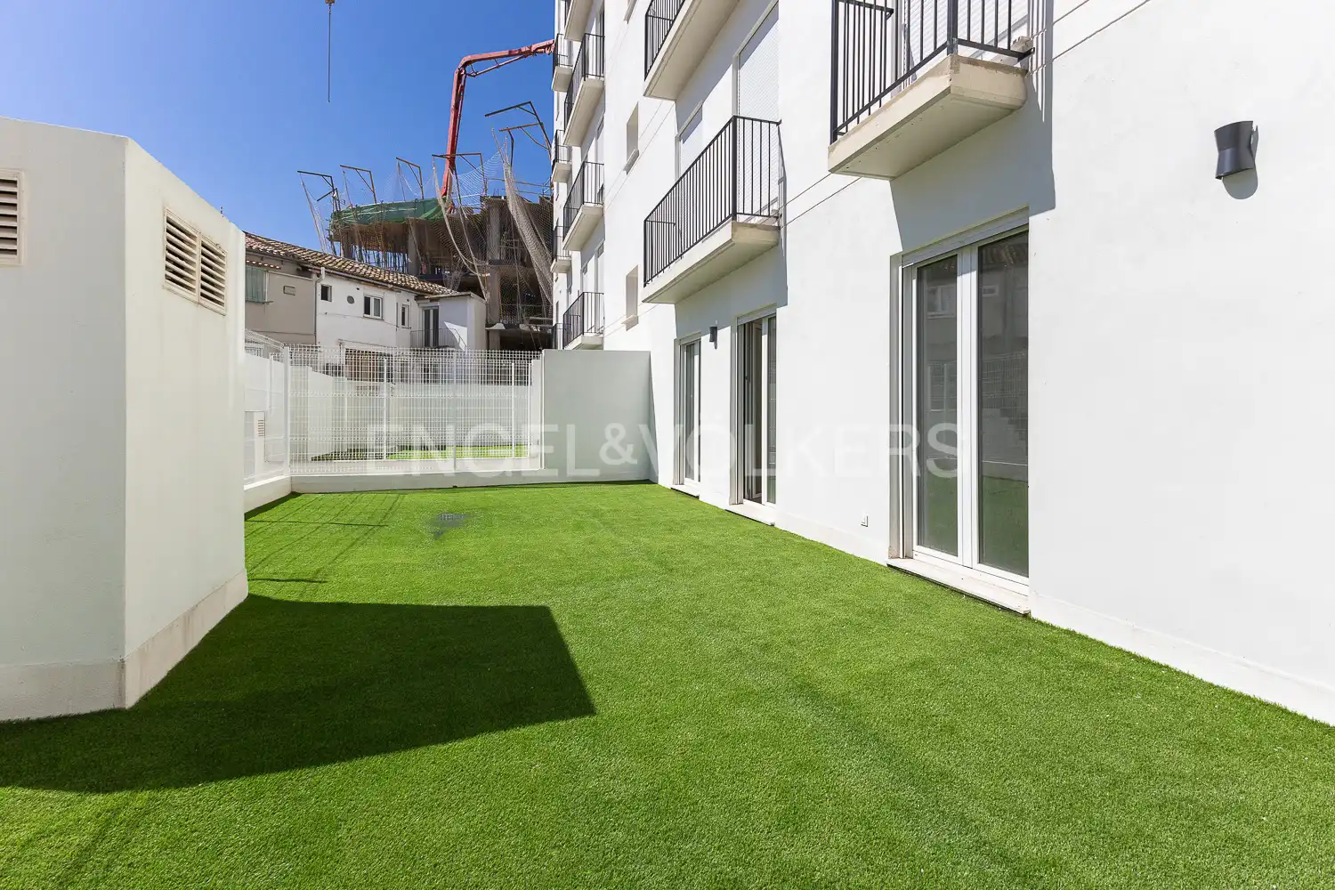 Terraza de Piso de alquiler en Valencia con Aire acondicionado, Calefacción y Parquet