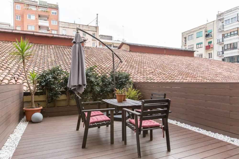 Terrassa de Loft en venda en  Barcelona Capital amb Aire condicionat, Calefacció i Parquet