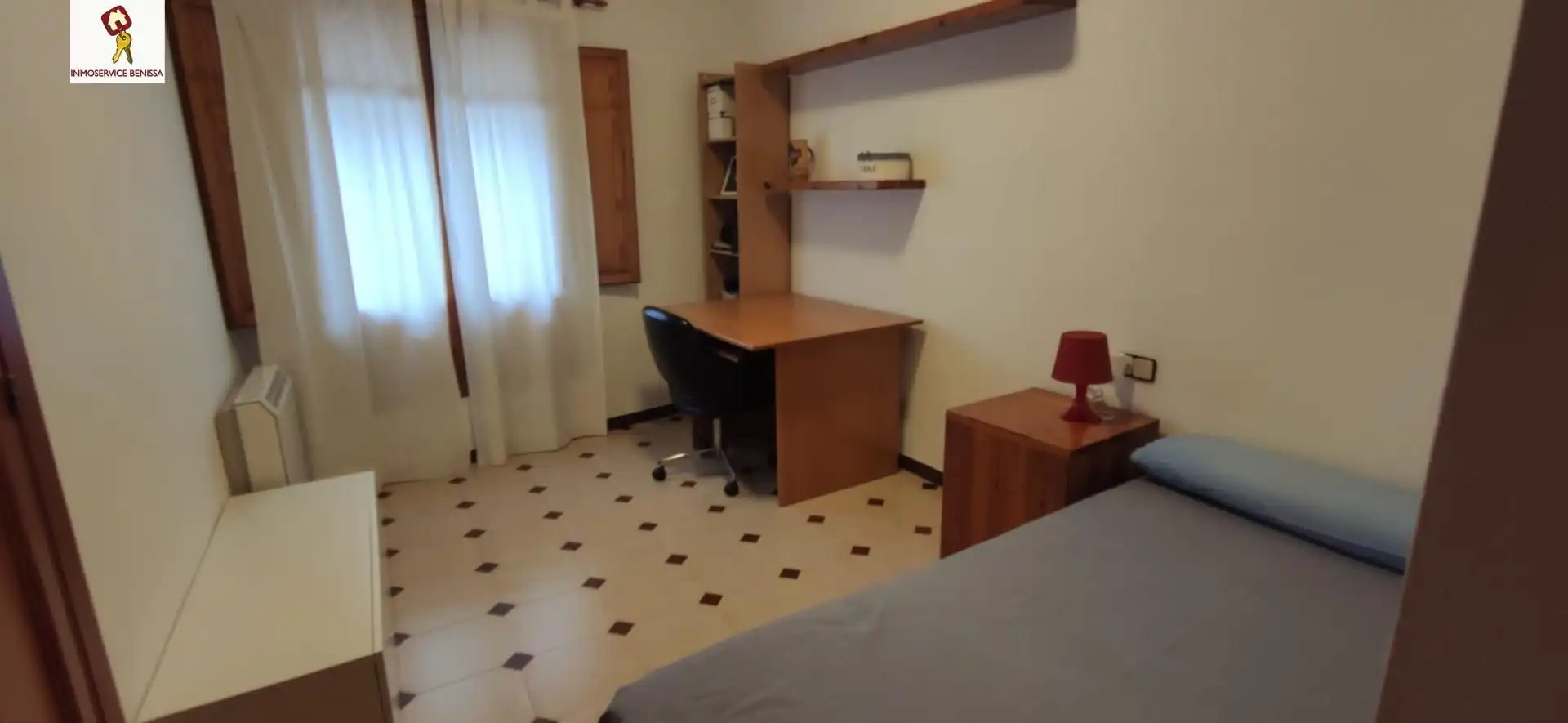 Schlafzimmer von Wohnung zur Miete in Benissa mit Möbliert