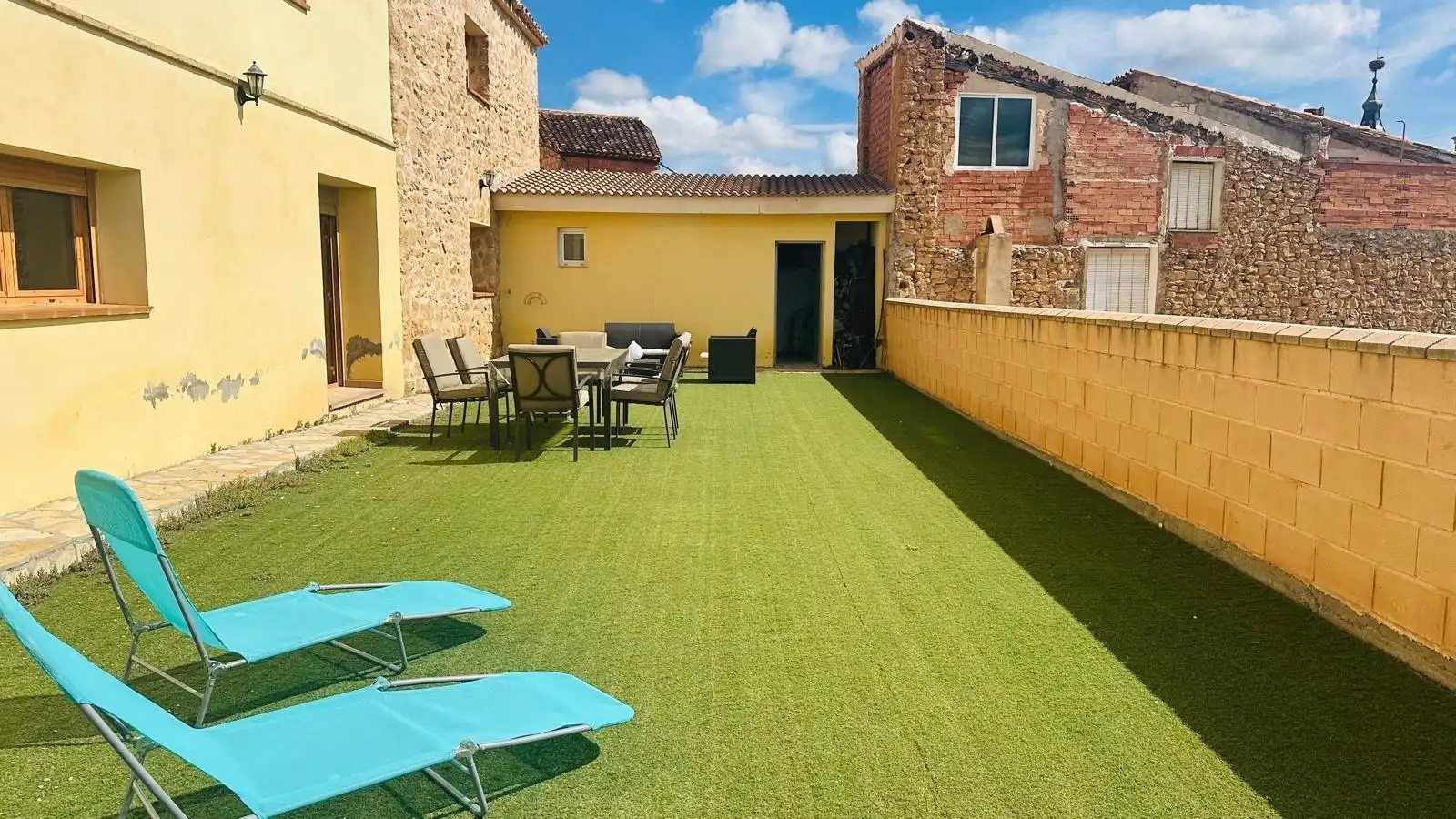 Terraza de Finca rústica en venta en Albalate del Arzobispo con Calefacción, Terraza y Trastero