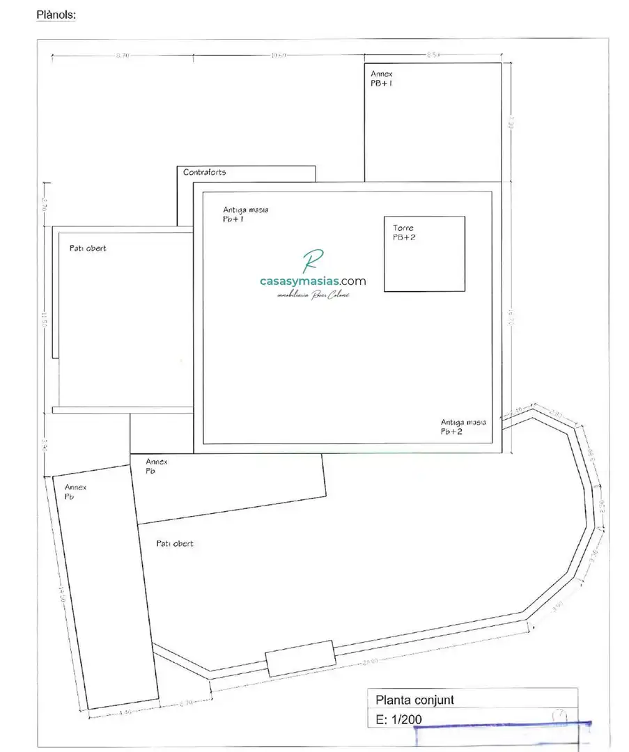 Finca rústica en venta en El Montmell con Jardín privado, Terraza y Balcón