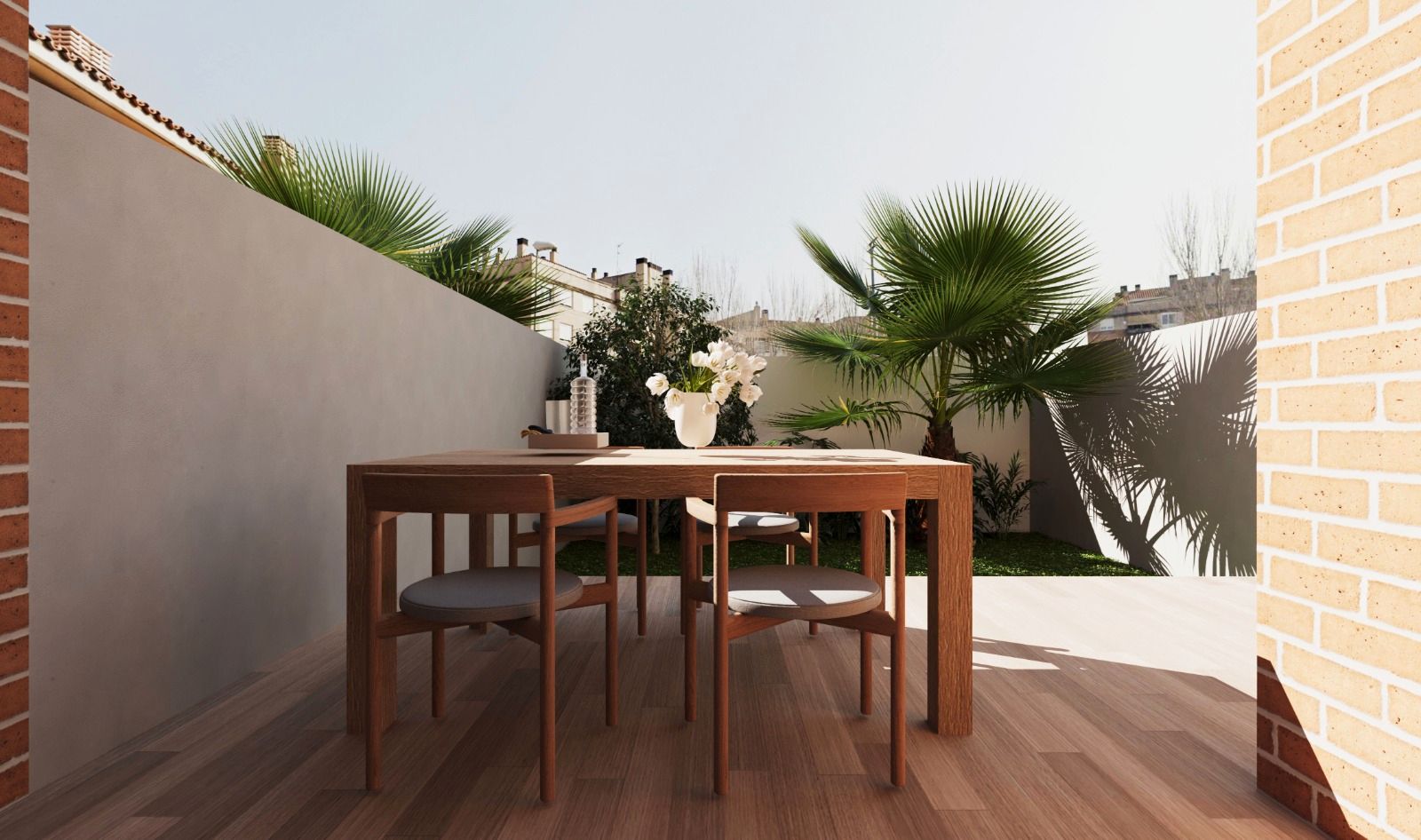 Terrace of House or chalet for sale in Rubí  with Air Conditioner, Heating and Private garden