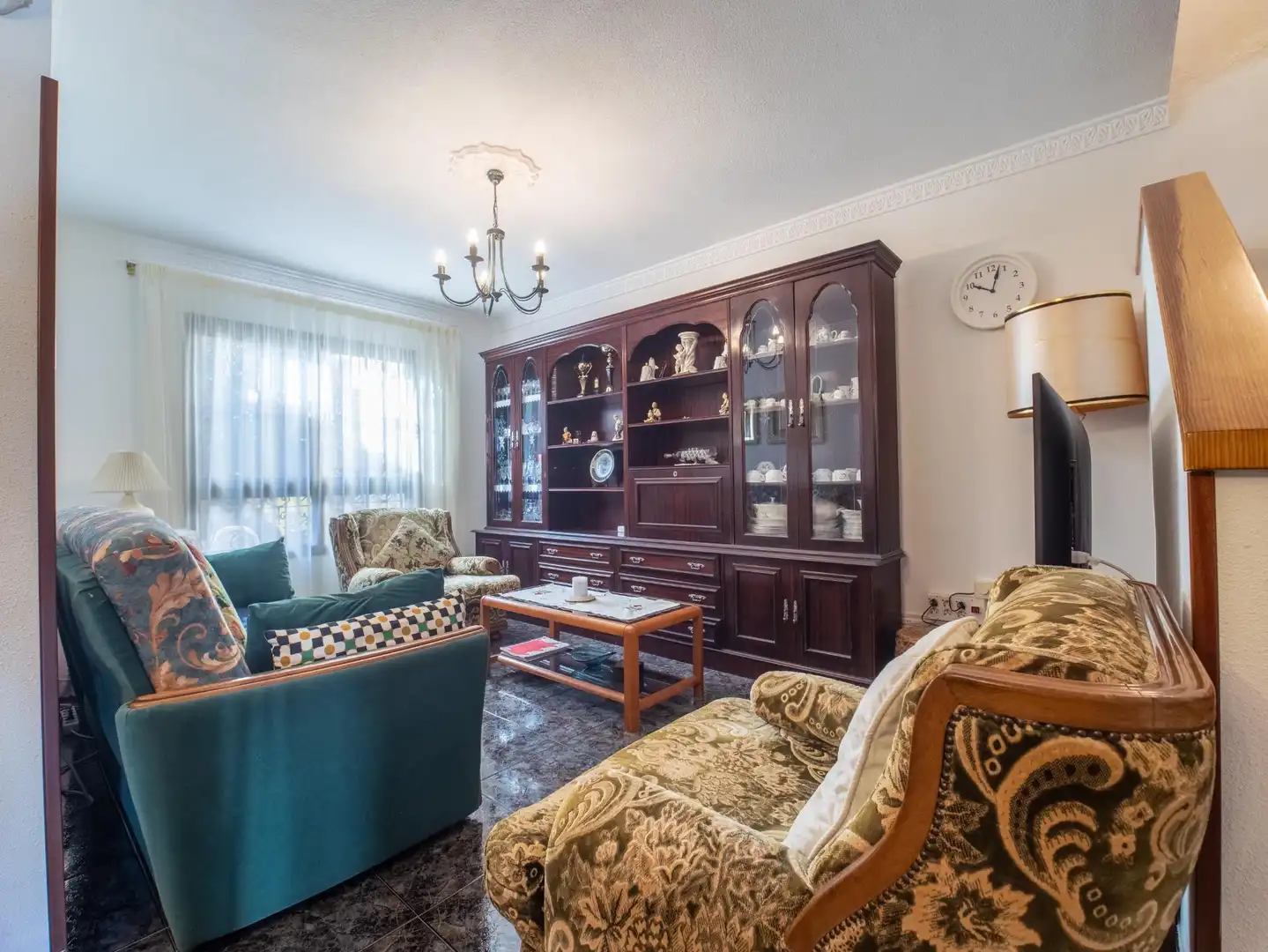 Sala d'estar de Casa adosada en venda en Candelaria amb Aire condicionat, Jardí privat i Piscina comunitària