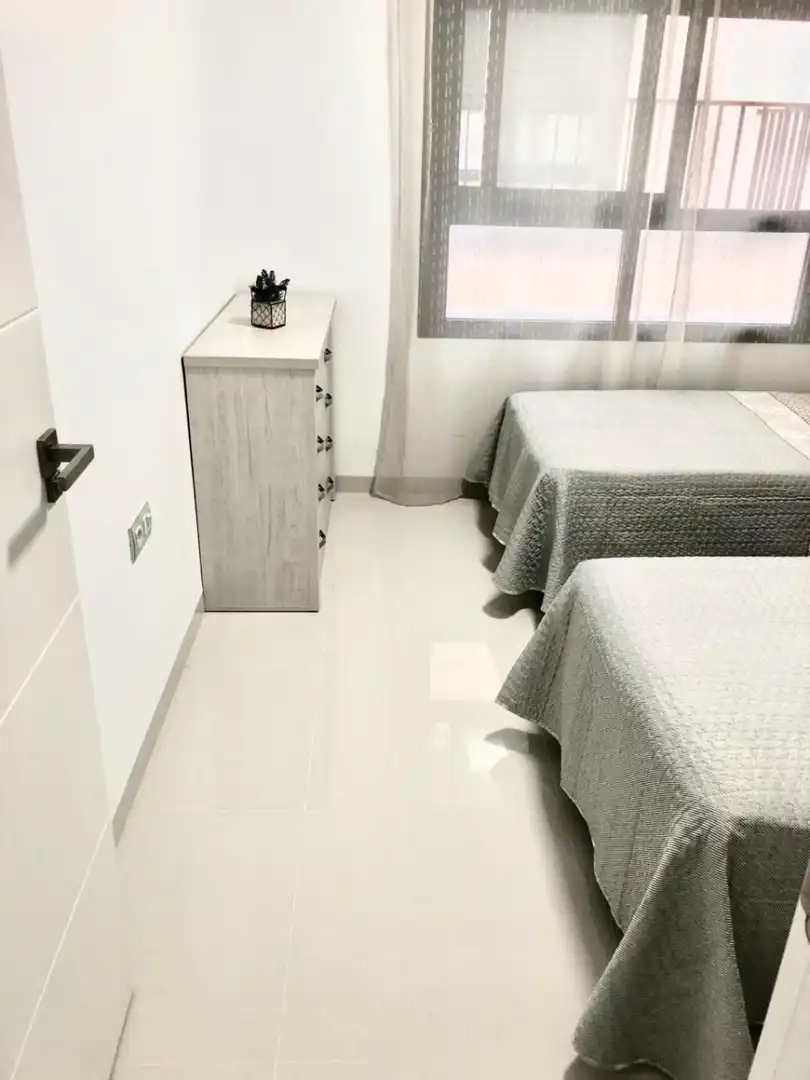 Schlafzimmer von Haus oder Chalet zur Miete in Pilar de la Horadada mit Klimaanlage, Terrasse und Schwimmbad