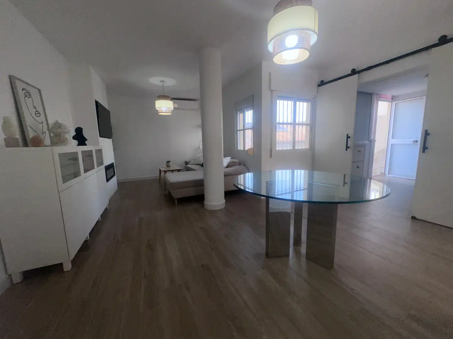 Sala de estar de Casa adosada en venta en Vélez-Málaga con Aire acondicionado, Calefacción y Terraza