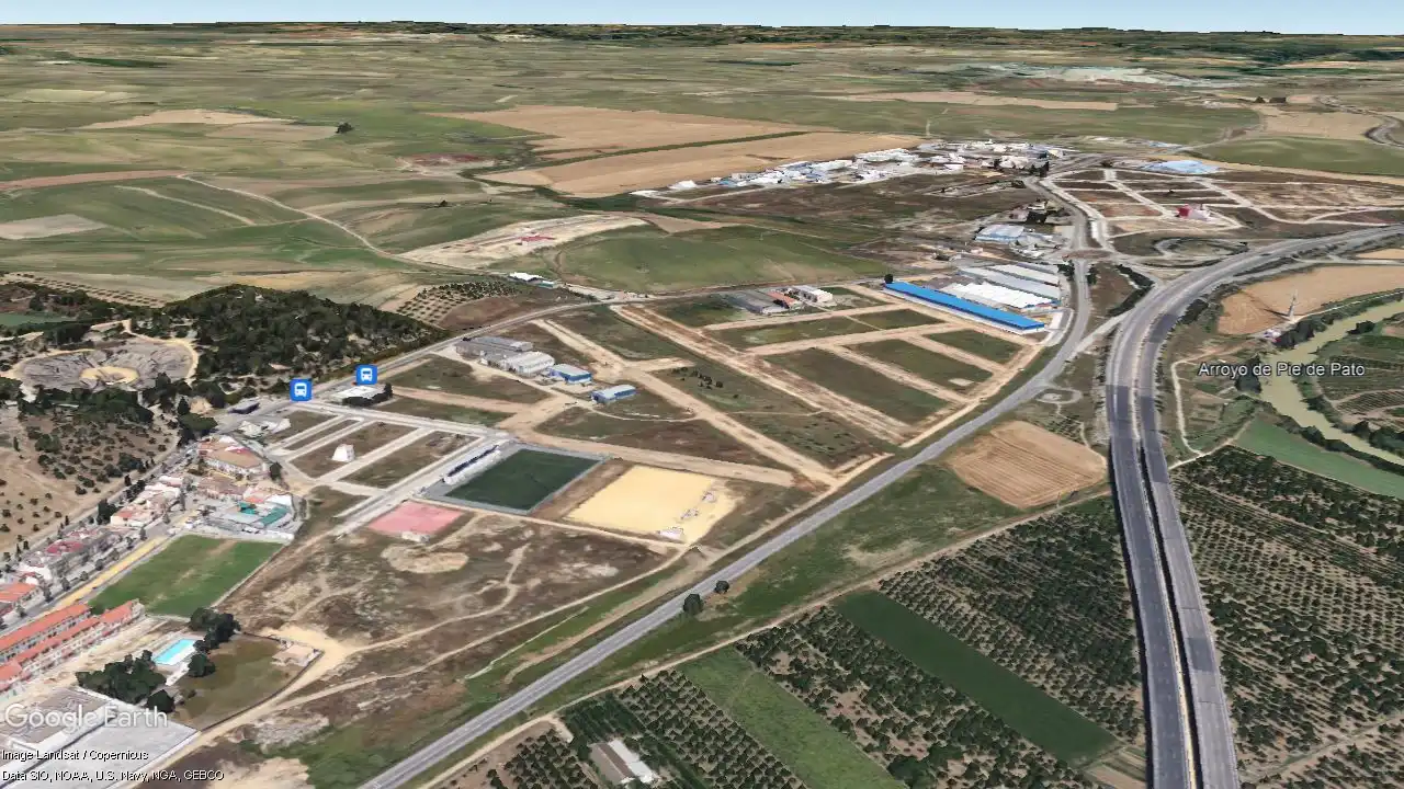 Terreno industrial en venta en Santiponce