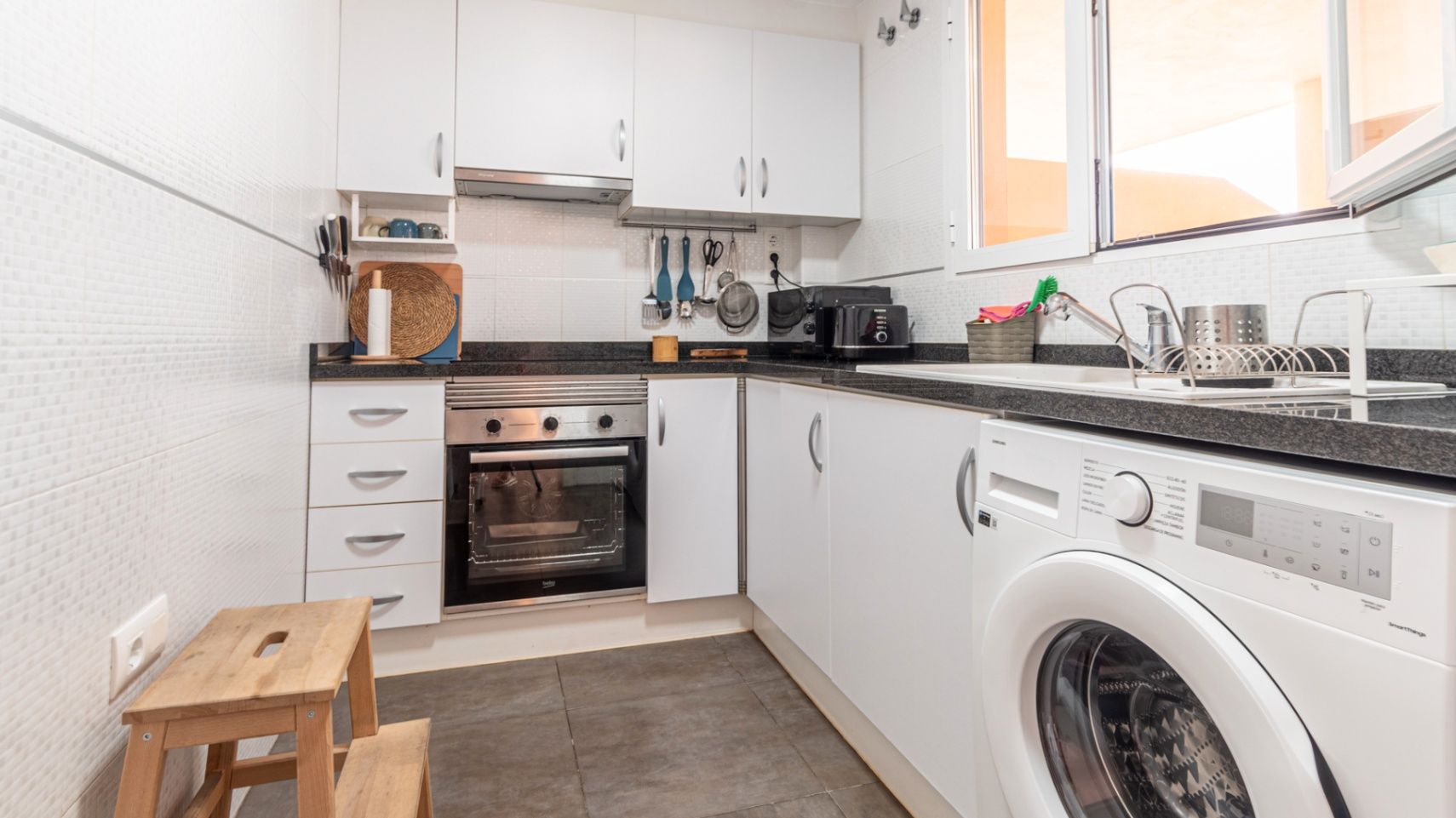 Cuina de Apartament en venda en Dénia amb Aire condicionat, Calefacció i Terrassa