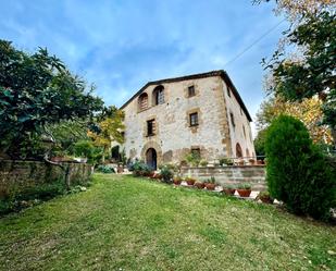 Vista exterior de Finca rústica en venda en Anglès amb Jardí privat, Terrassa i Piscina