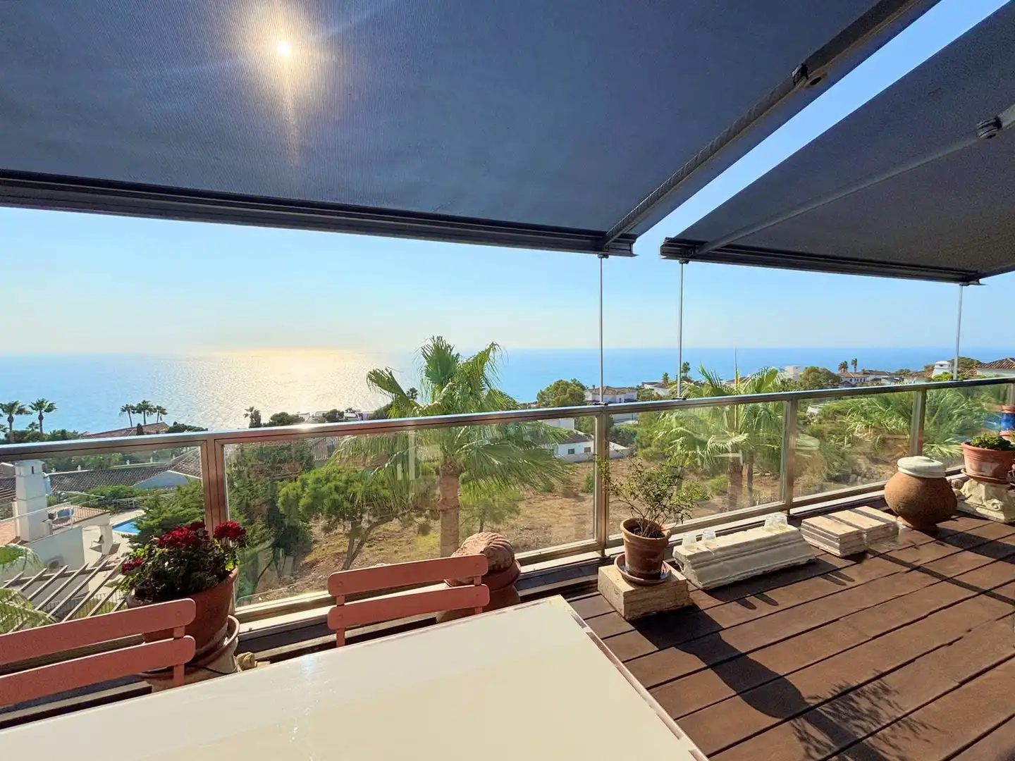 Terraza de Ático en venta en Manilva con Aire acondicionado, Terraza y TV