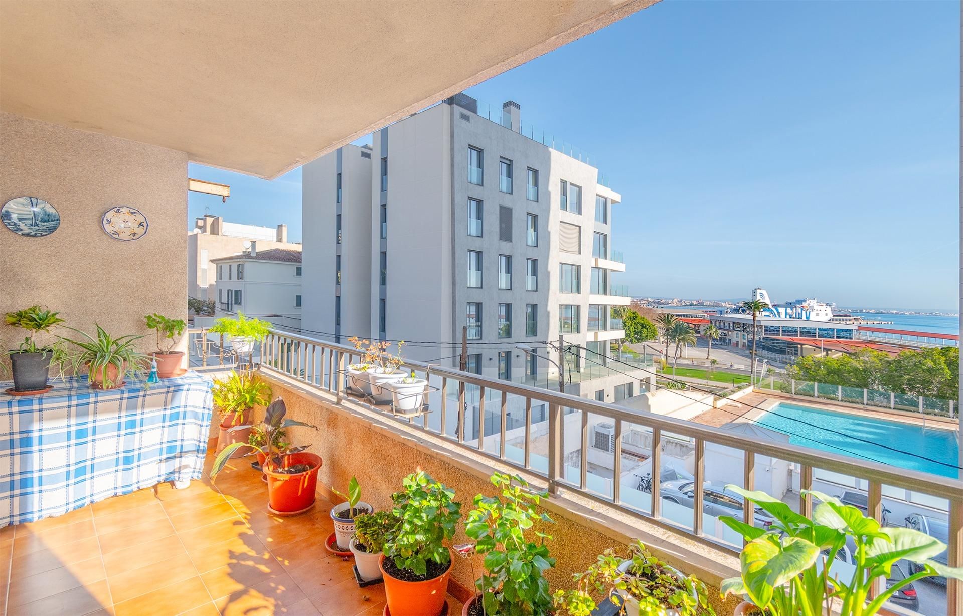 Terrace of Flat for sale in  Palma de Mallorca  with Terrace and Storage room