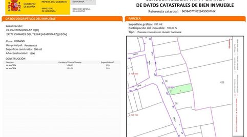 Foto 4 de Casa o xalet en venda a Real, 10, Cimanes del Tejar, León