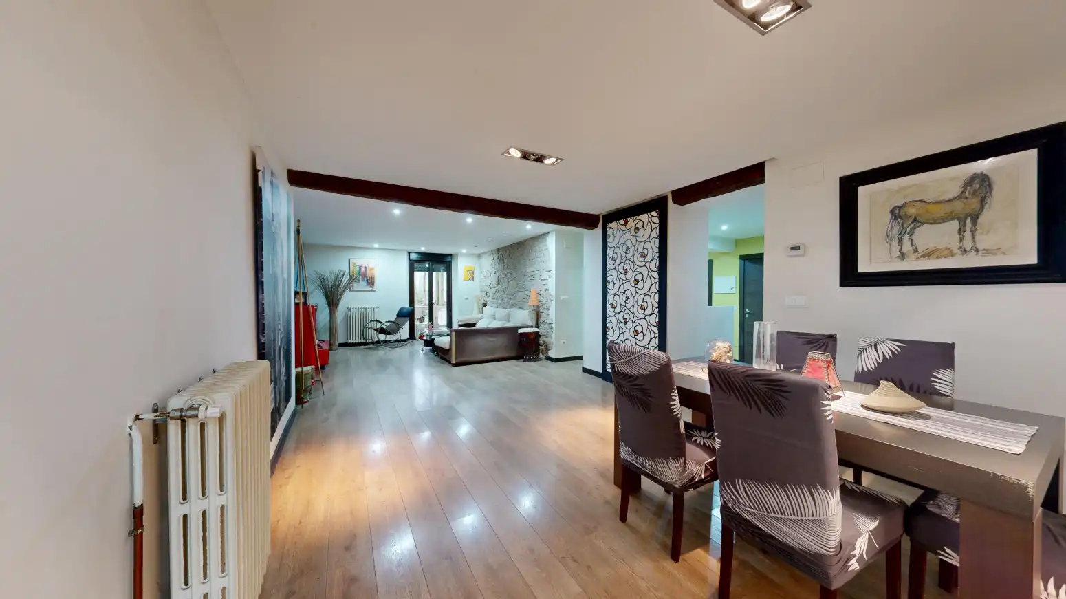Wohnzimmer von Wohnung zum Verkauf in Tafalla mit Heizung, Terrasse und Balkon