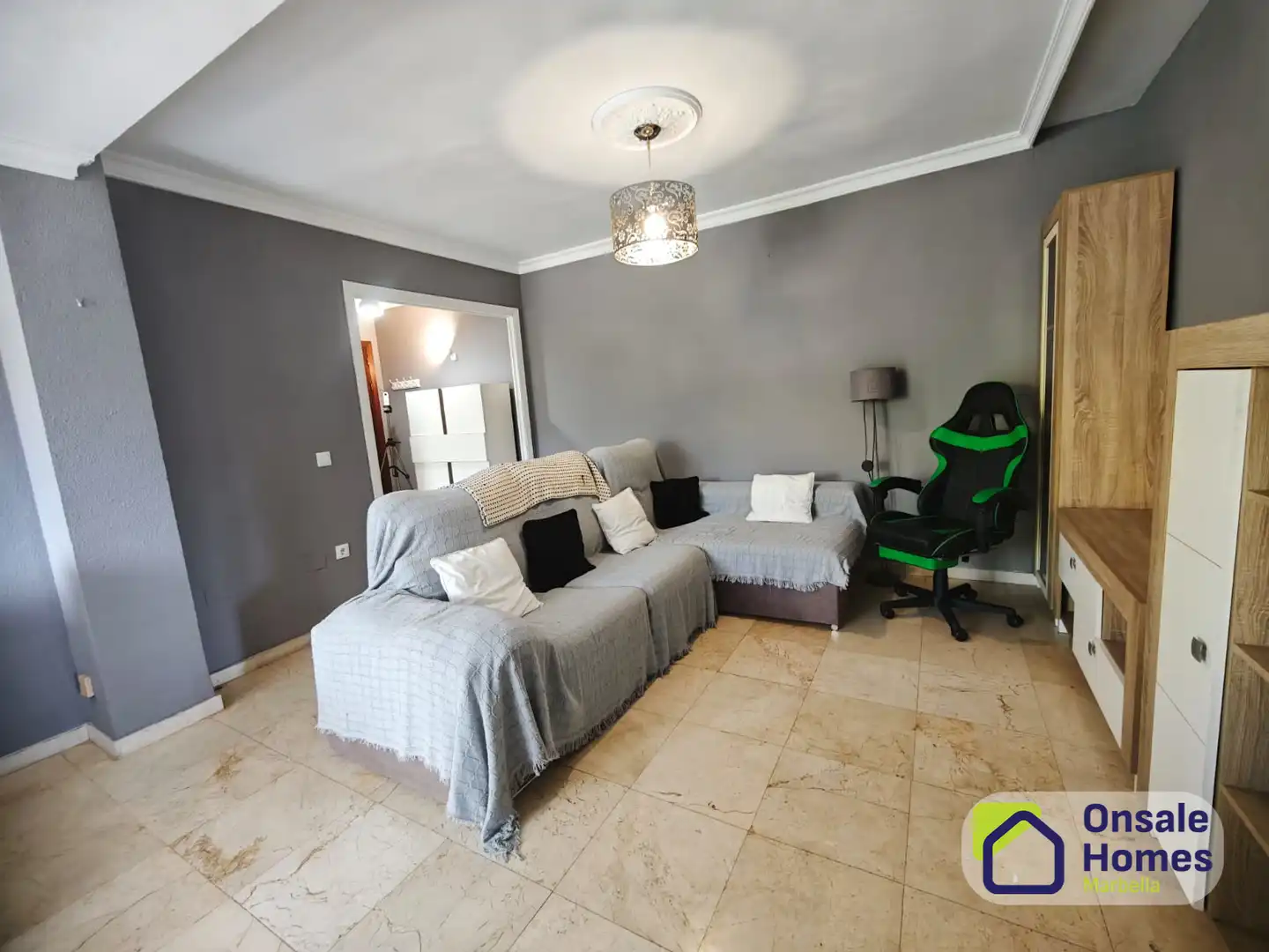 Sala d'estar de Pis en venda en Marbella Centro