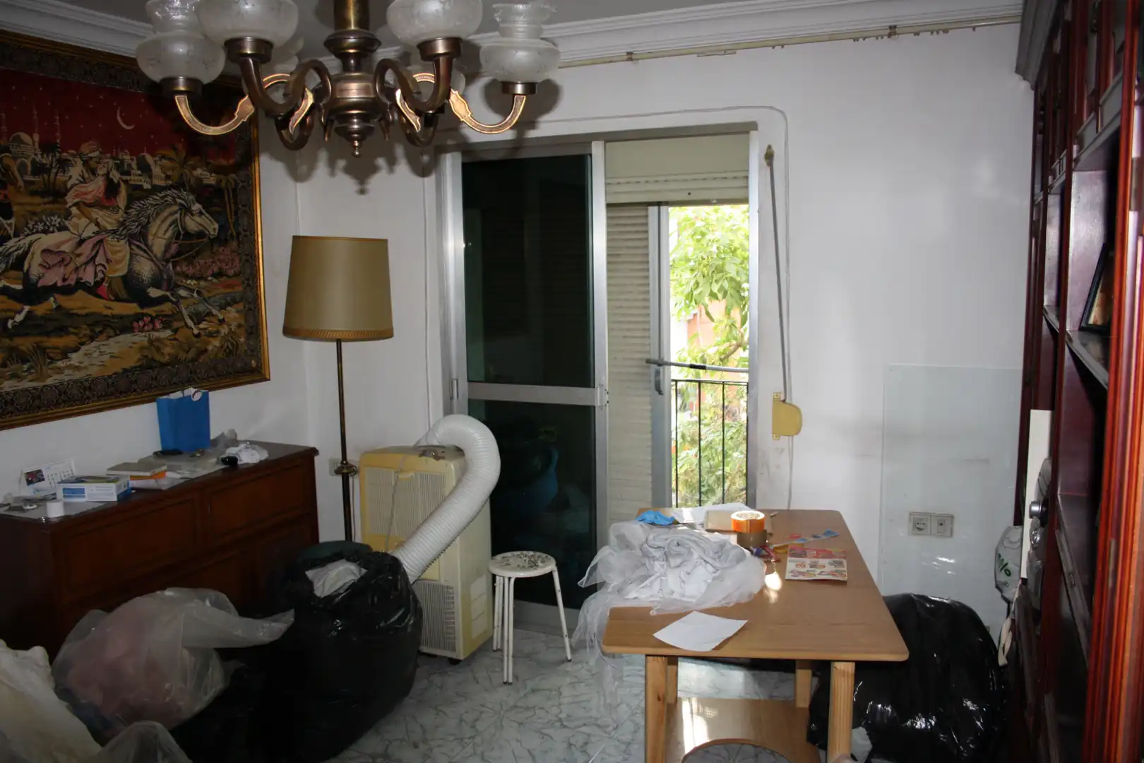 Sala de estar de Piso en venta en Sevilla con Terraza, Lavadora y Balcón