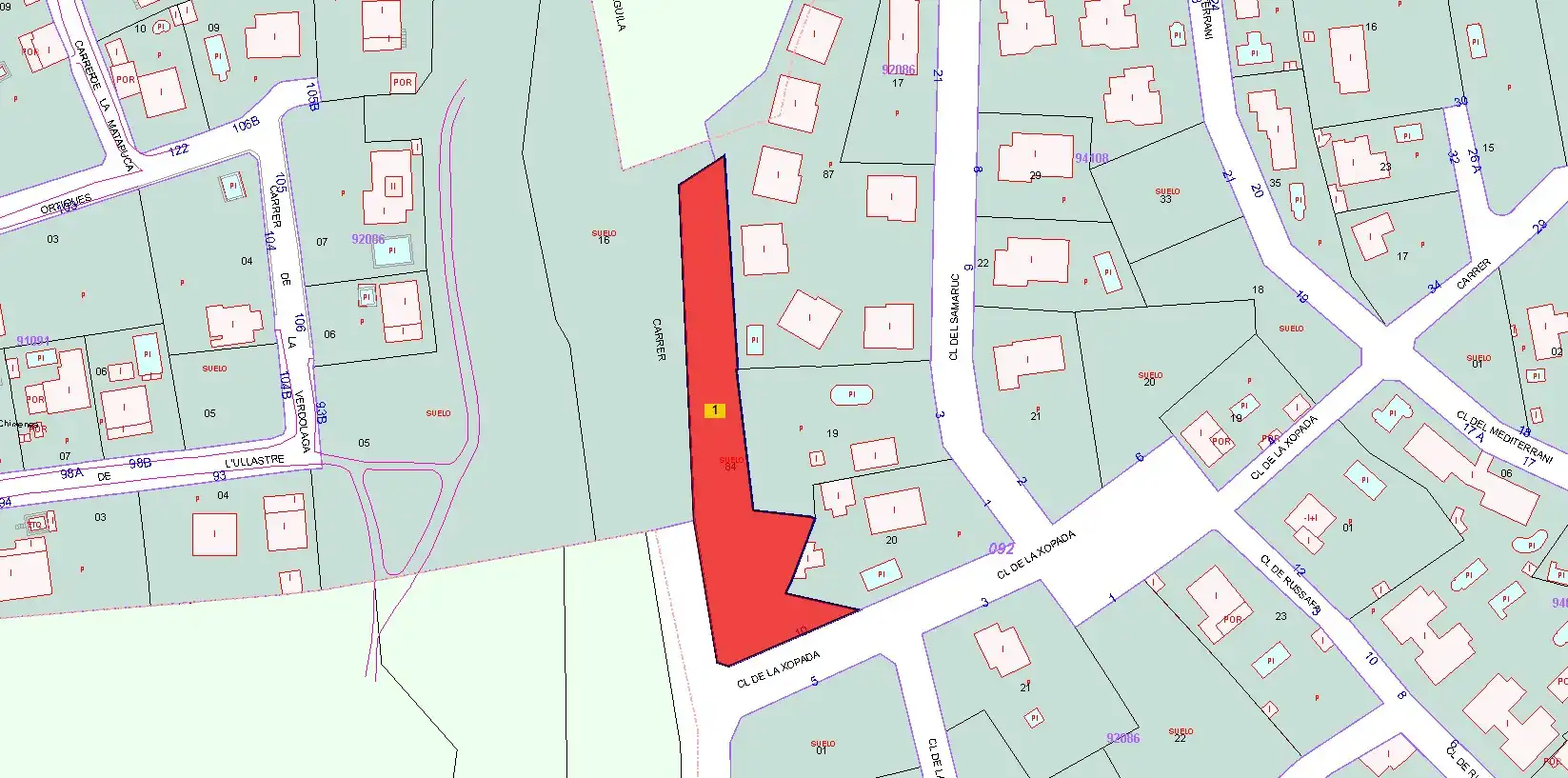 Residential land for sale in Carrer de la Truita 13, imagen 3