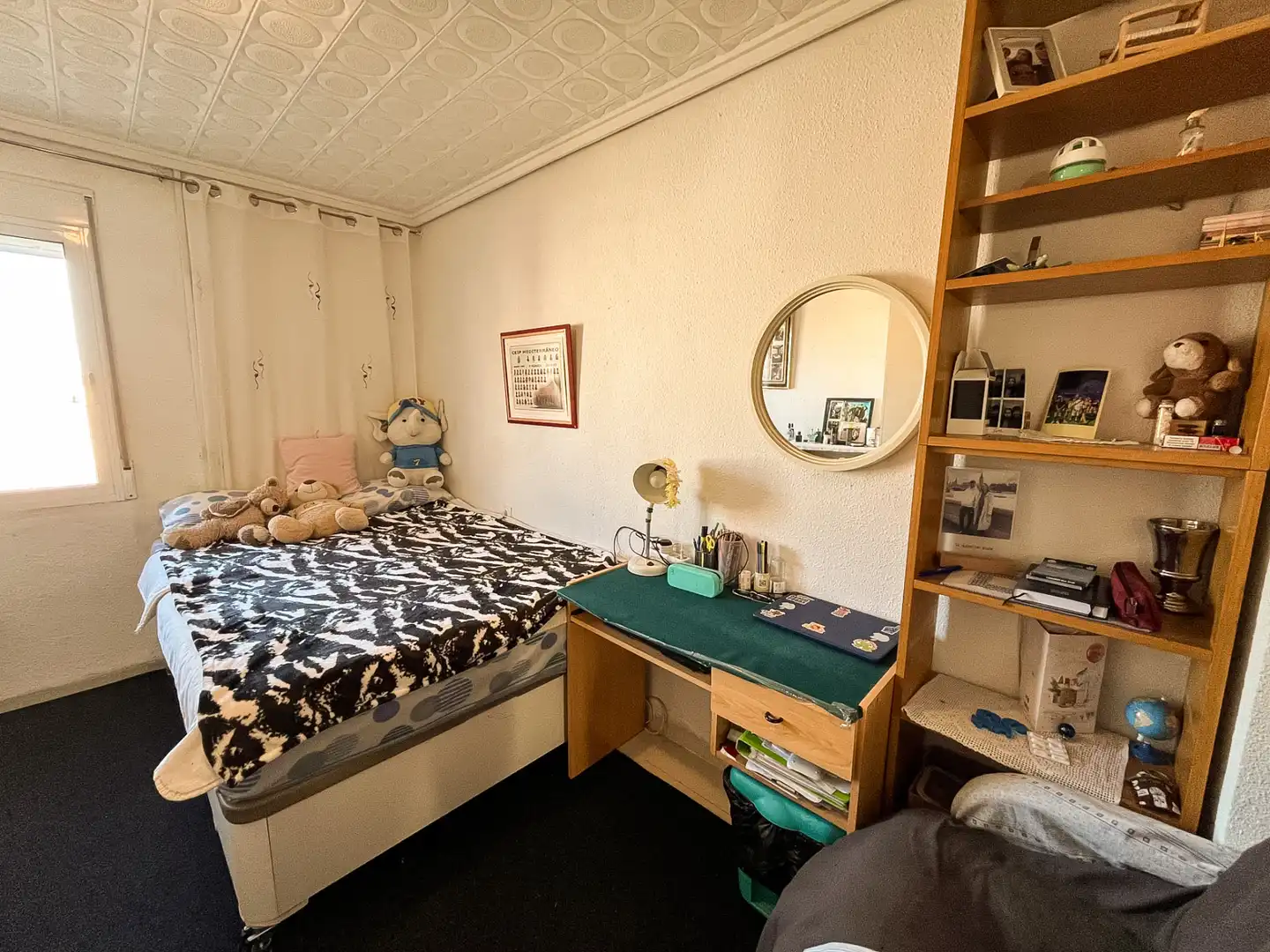 Schlafzimmer von Wohnung zum Verkauf in Sagunto / Sagunt mit Klimaanlage, Heizung und Möbliert