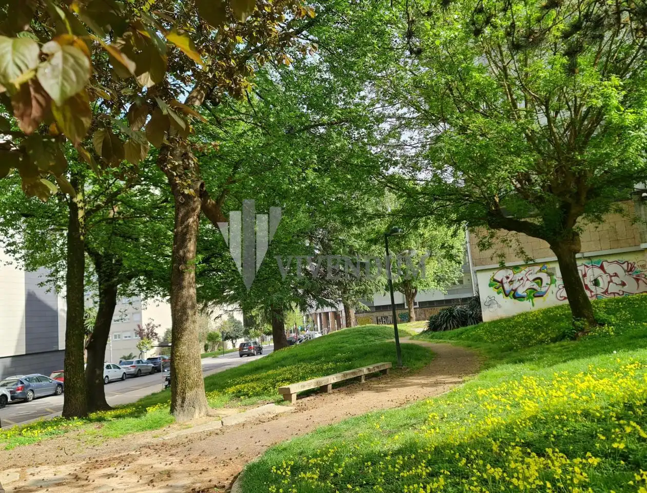 Vista exterior de Piso en venta en Vigo  con Calefacción, Terraza y Trastero