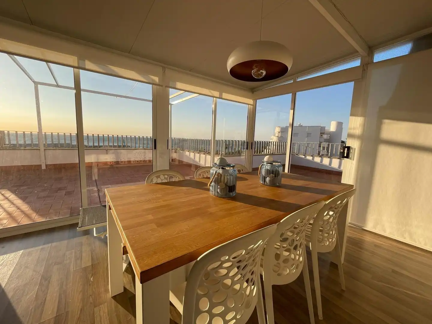 Dining room of Attic for sale in L'Ametlla de Mar   with Air Conditioner, Heating and Terrace