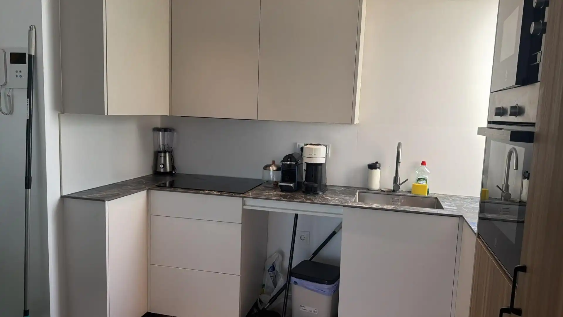 Kitchen of Flat for sale in Málaga  with Air Conditioner, Private garden and Terrace