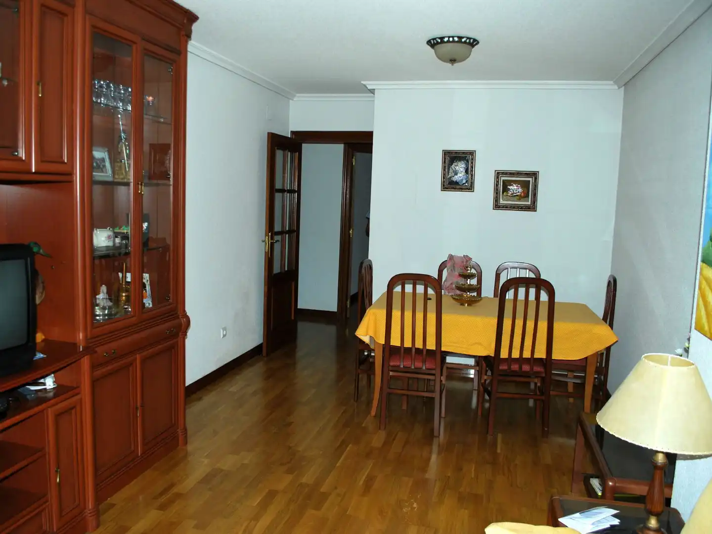Dining room of Flat for rent in Ávila  with Heating, Terrace and Furnished