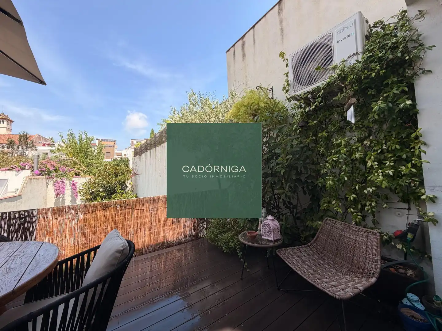 Garden of Flat for sale in Mataró  with Parquet flooring and Terrace