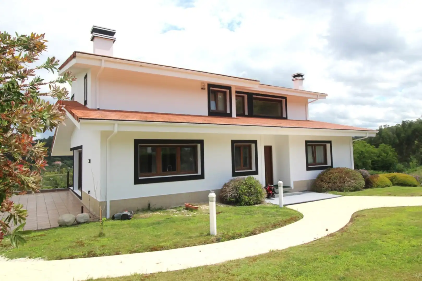 Exterior view of Houses for sale in Betanzos  with Heating, Terrace and Storage room