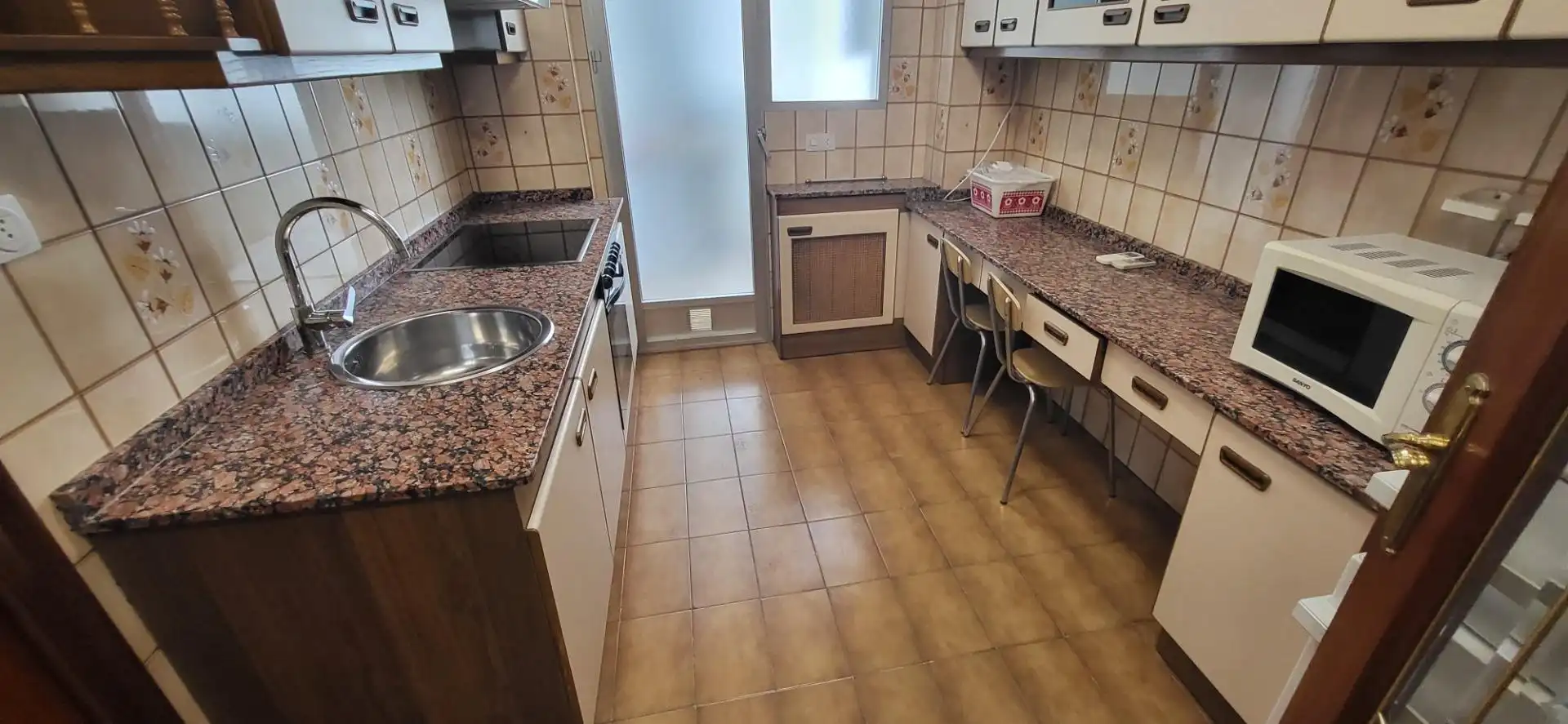 Kitchen of Flat for rent in Albacete  with Air Conditioner, Heating and Furnished