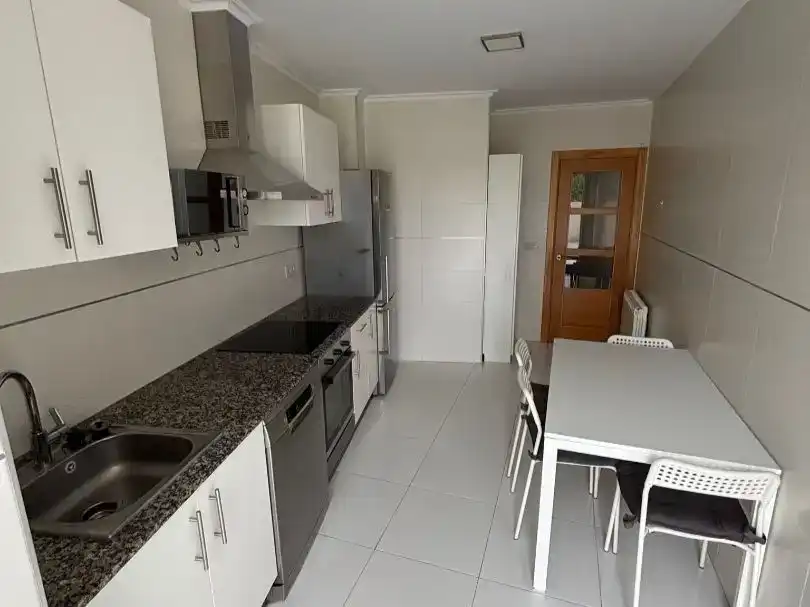 Kitchen of Flat for rent in Arteixo  with Private garden, Parquet flooring and Storage room