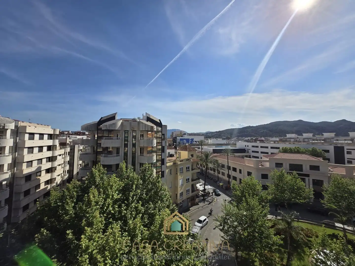 Vista exterior de Pis de lloguer en Gandia amb Aire condicionat, Calefacció i Terrassa