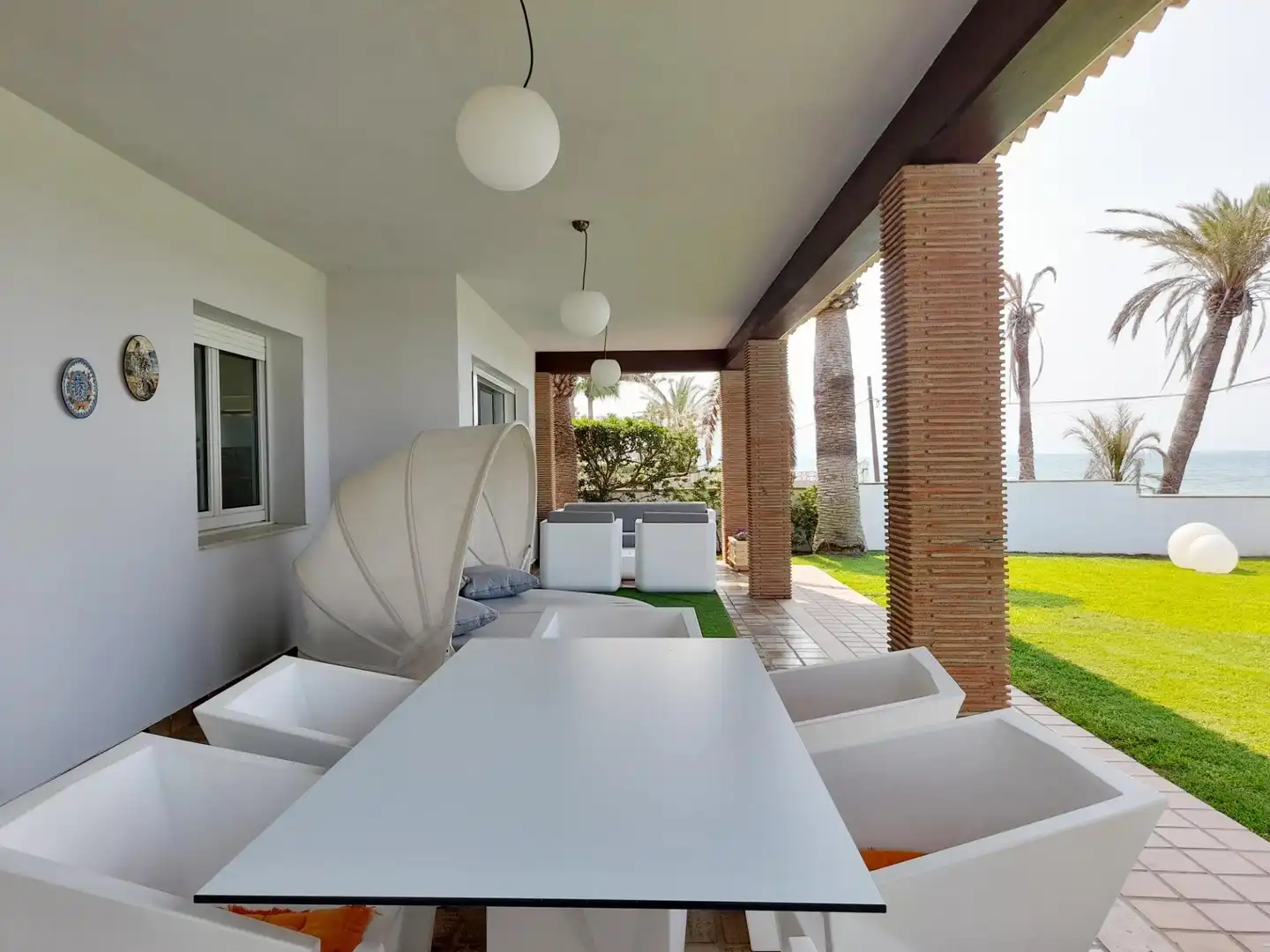 Terrassa de Casa o xalet en venda en Dénia amb Aire condicionat, Calefacció i Jardí privat