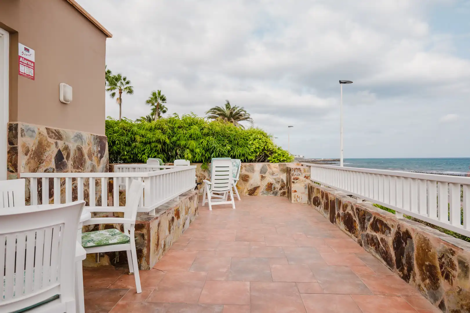 Terrasse von Wohnung zur Miete in Playa del Inglés