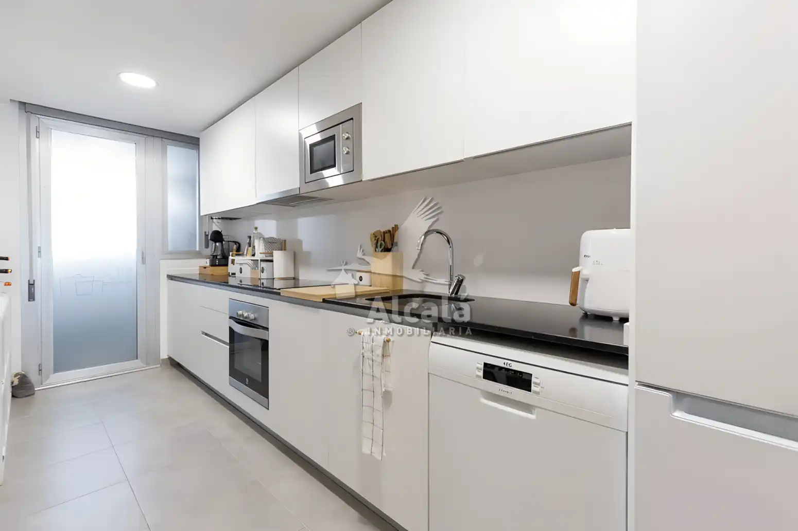 Küche von Wohnung zum Verkauf in Alcalá de Henares mit Klimaanlage, Heizung und Terrasse