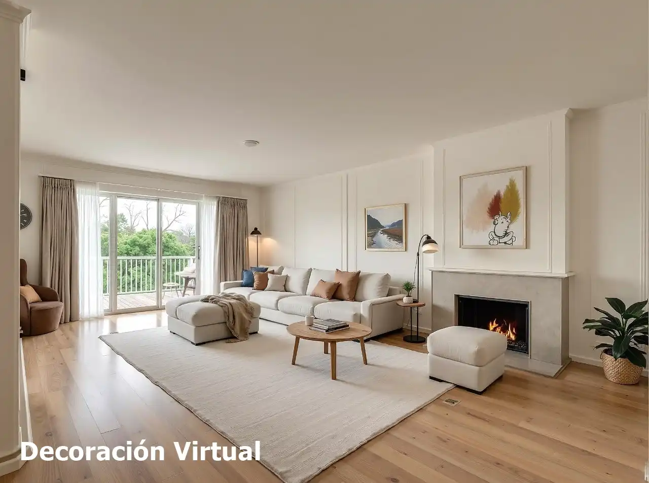 Sala d'estar de Casa o xalet en venda en Alhaurín de la Torre amb Aire condicionat, Calefacció i Jardí privat
