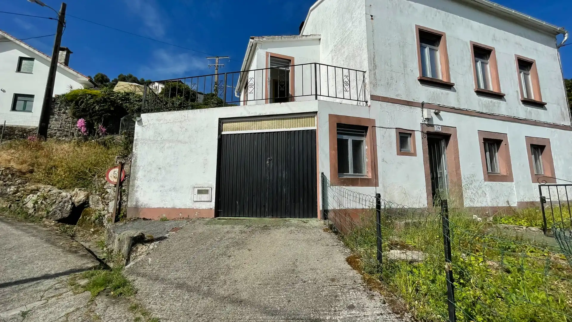 Exterior view of Houses for sale in Ferrol  with Private garden and Terrace