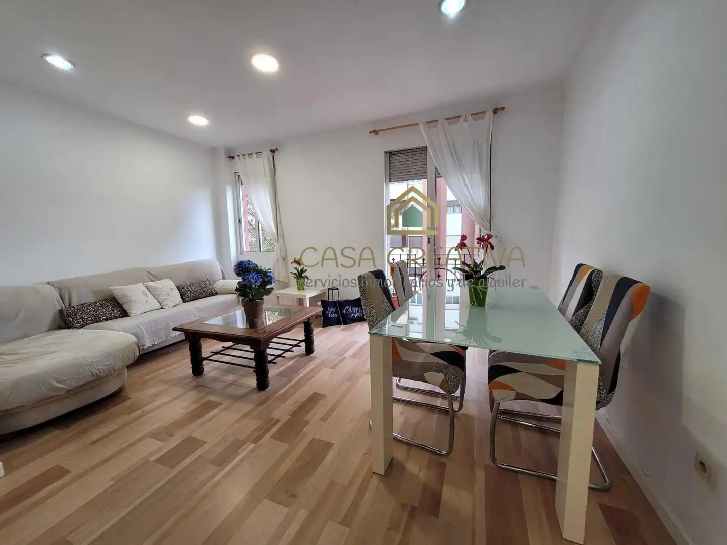 Wohnzimmer von Wohnung zum Verkauf in Valencia mit Klimaanlage, Heizung und Möbliert