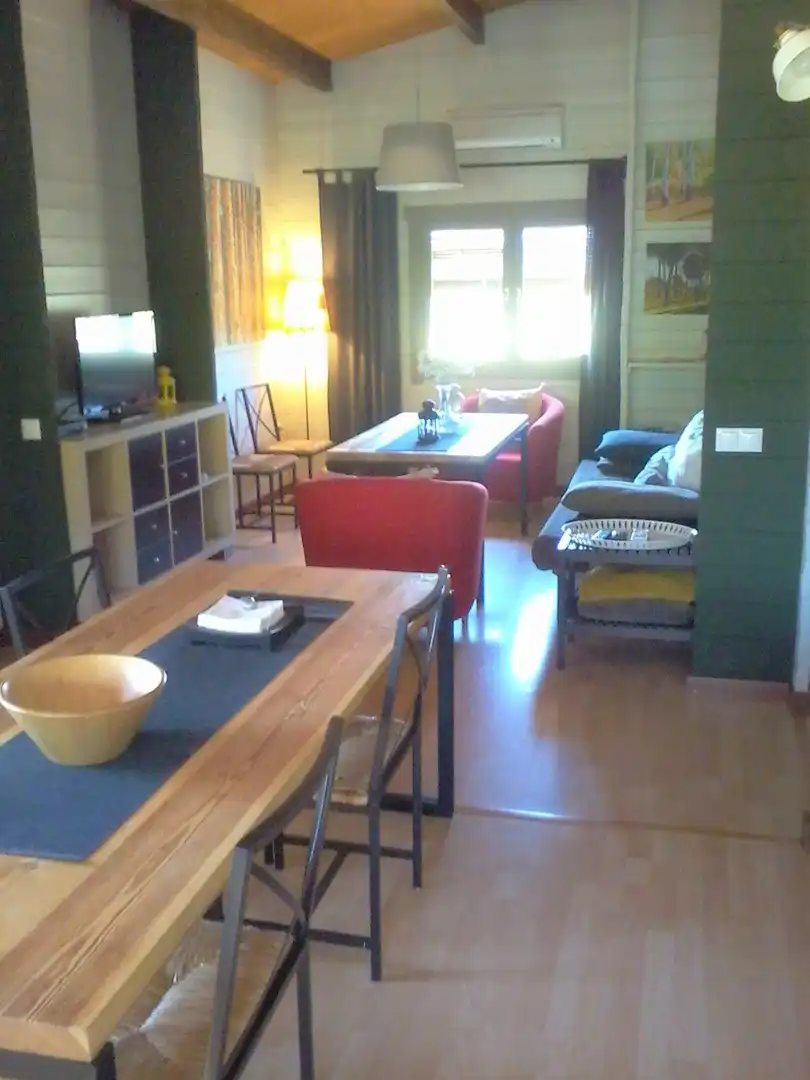 Dining room of Country homes for sale in Fuente el Fresno  with Air Conditioner, Heating and Private garden