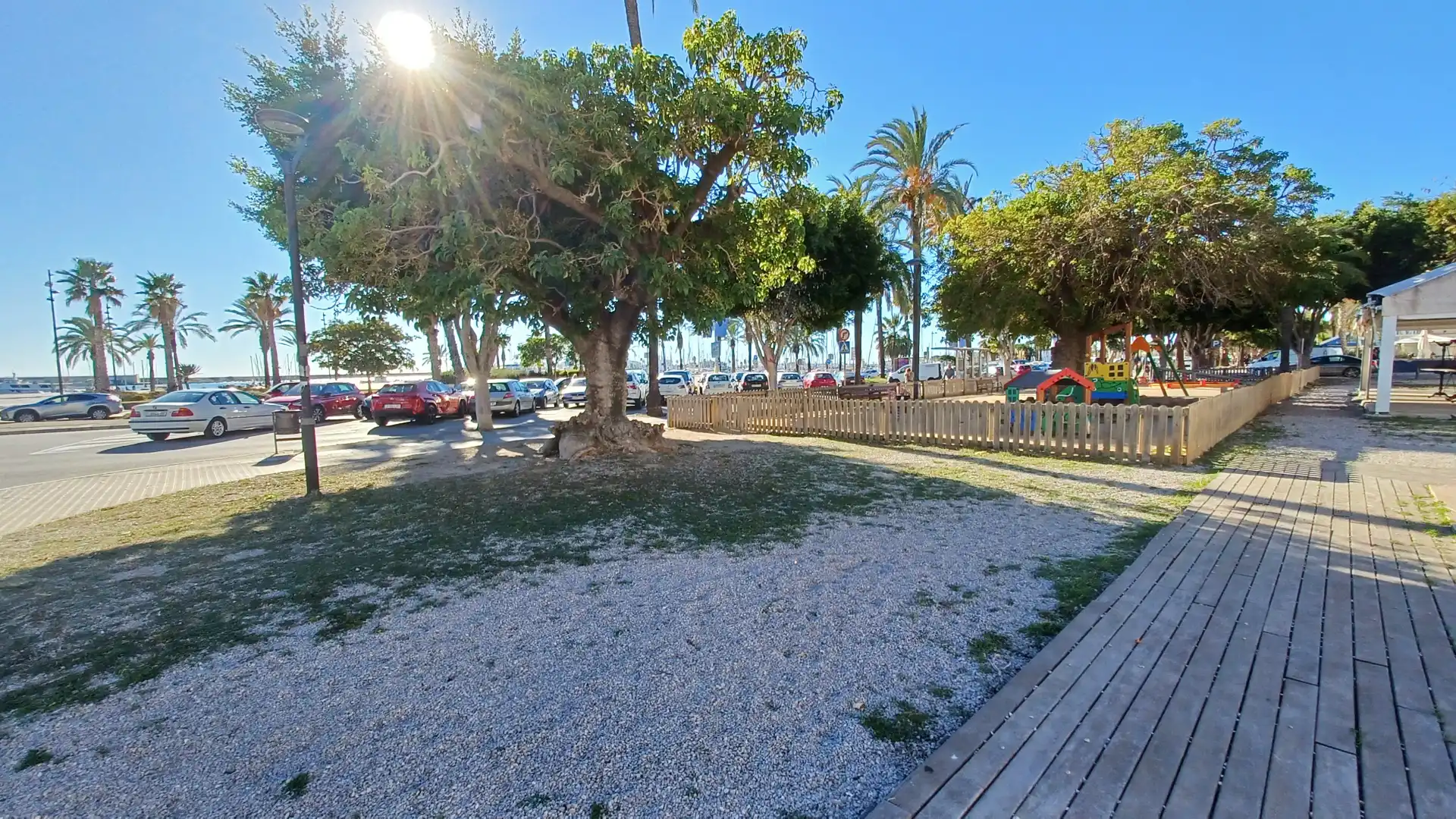 Vista exterior de Pis en venda en Vilanova i la Geltrú amb Aire condicionat, Calefacció i Parquet