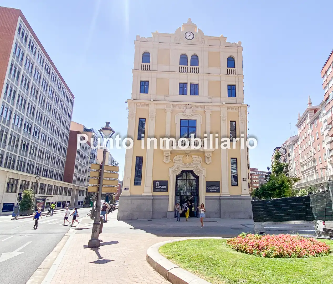 Vista exterior de Pis en venda en Valladolid amb Calefacció, Parquet i Terrassa