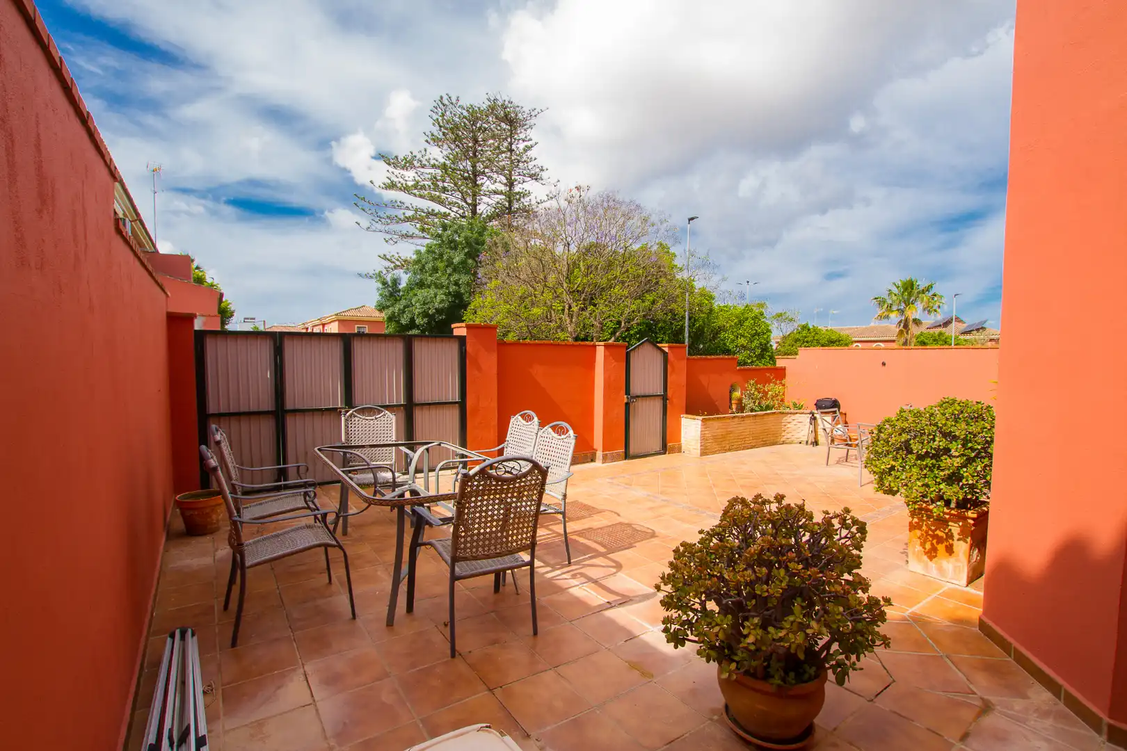 Terraza de Casa adosada en venta en Chiclana de la Frontera con Amueblado