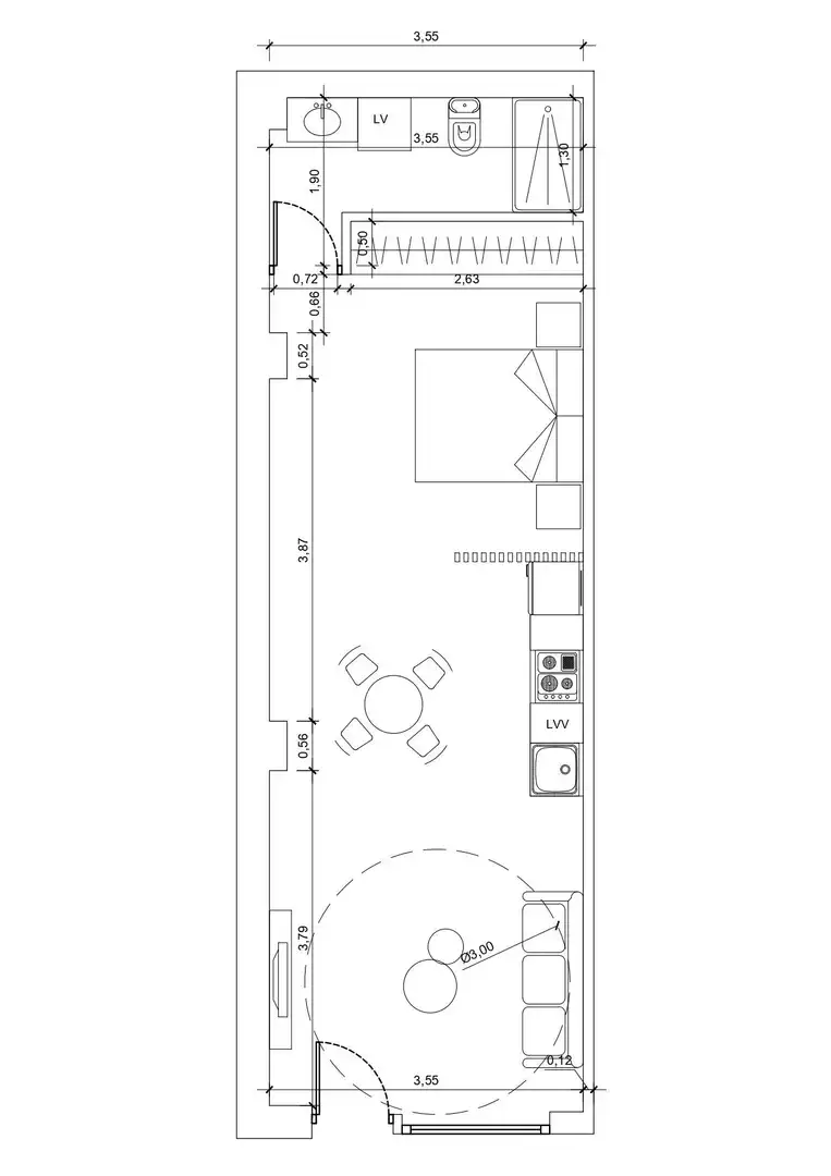 Wohnung zum Verkauf in Madrid mit Heizung