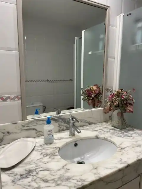 Badezimmer von Wohnung zur Miete in La Garriga mit Klimaanlage, Heizung und Terrasse