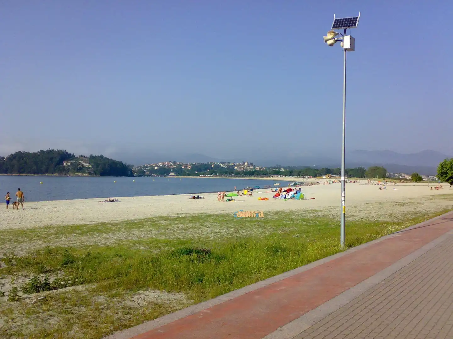 Exterior view of Flat for sale in Baiona  with Heating and Balcony