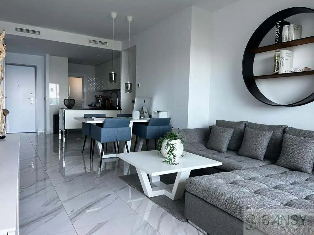 Living room of Apartments for sale in Benidorm  with Air Conditioner, Heating and Terrace