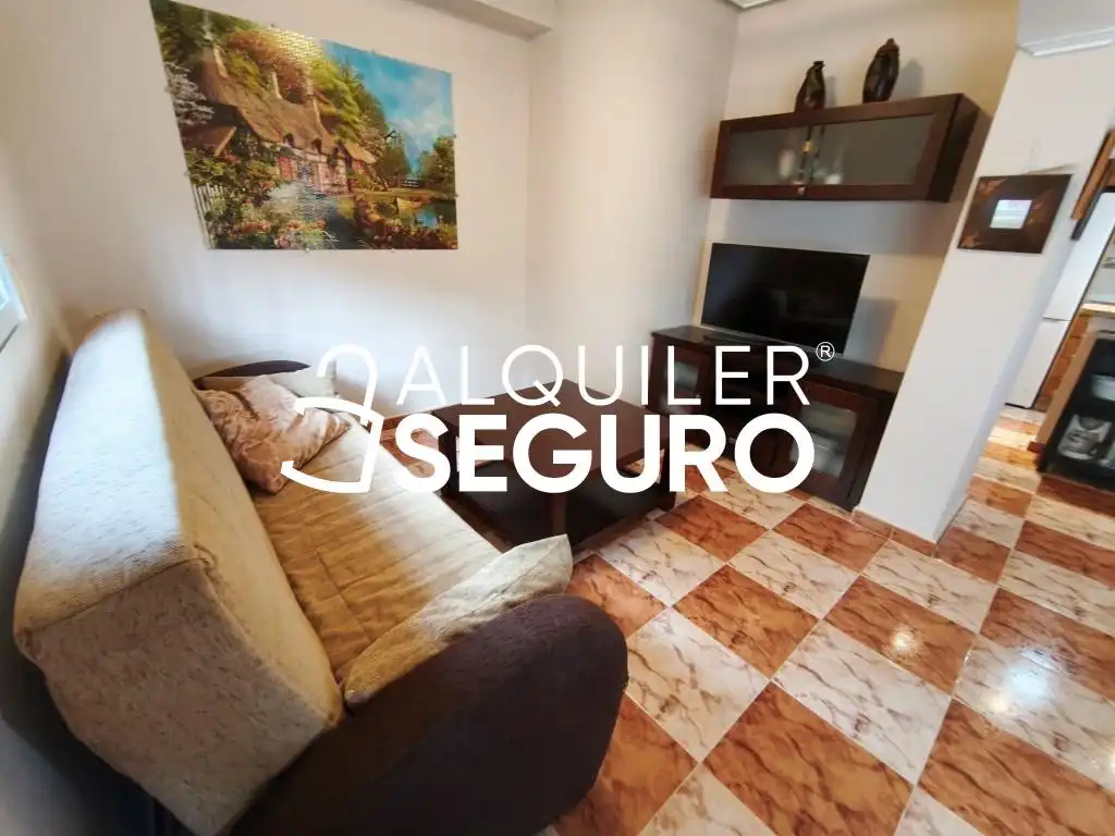 Sala de estar de Casa o chalet de alquiler en Elche / Elx con Aire acondicionado, Terraza y Piscina