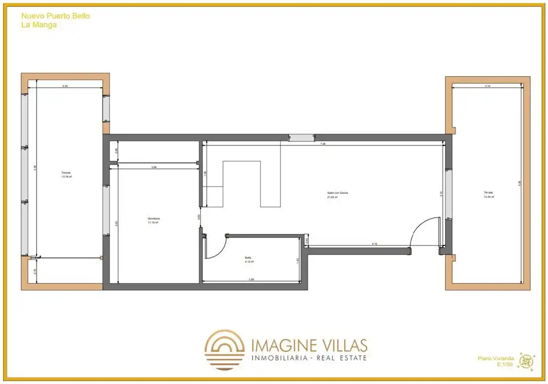 Apartamento en venta en La Manga del Mar Menor con Amueblado y Piscina comunitaria