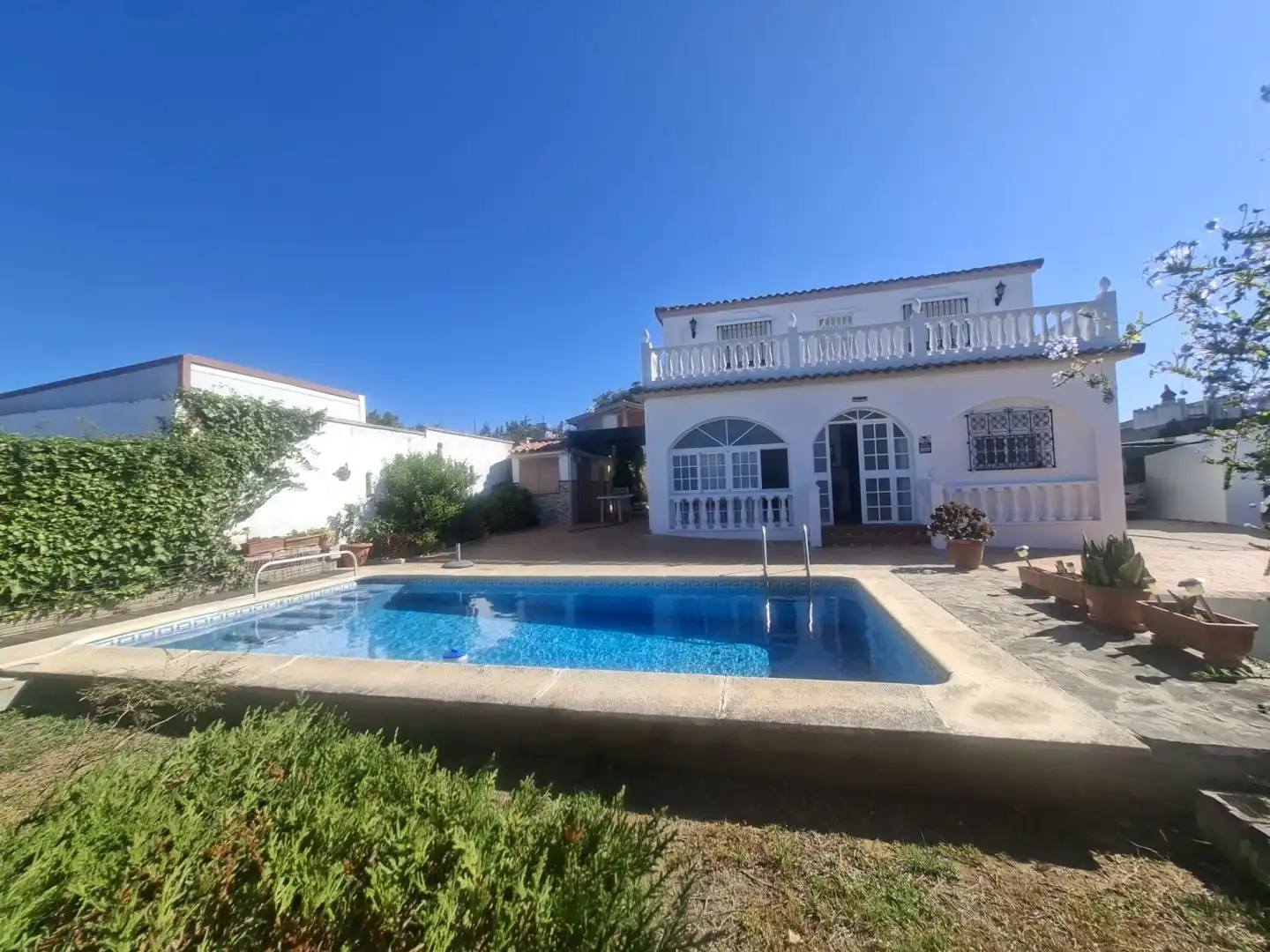 Jardí de Casa o xalet en venda en San Roque amb Aire condicionat, Calefacció i Jardí privat