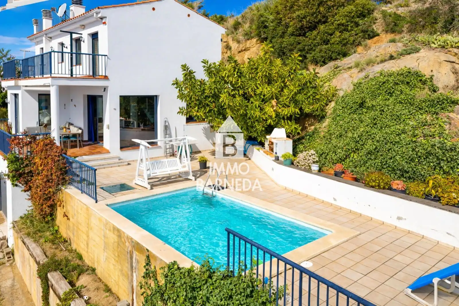 Vista exterior de Casa o chalet en venta en Roses con Calefacción, Jardín privado y Parquet